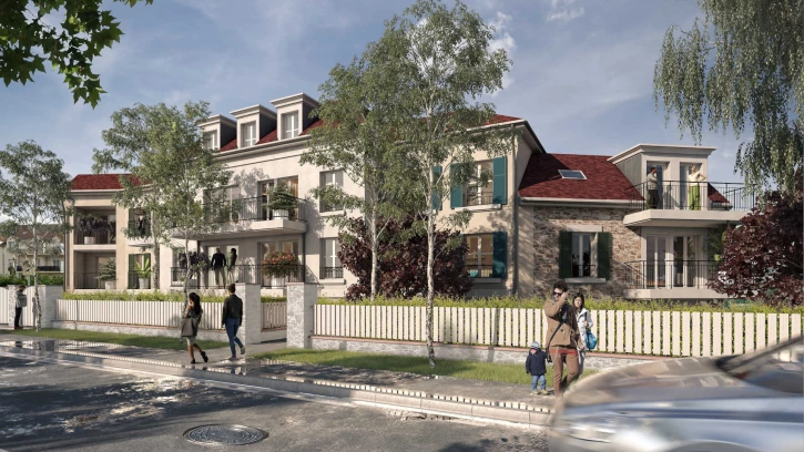 Programme neuf à LE PLESSIS-LUZARCHES — illustration non contractuelle