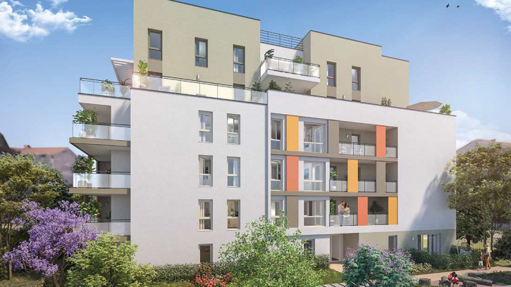 Programme neuf à VILLEURBANNE — illustration non contractuelle