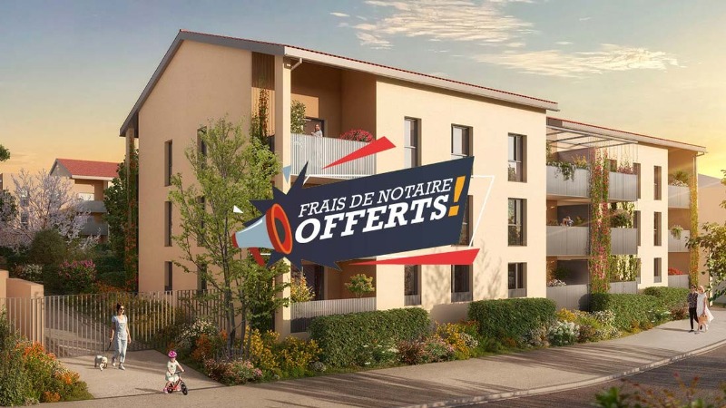 Programme neuf à RILLIEUX-LA-PAPE — illustration non contractuelle