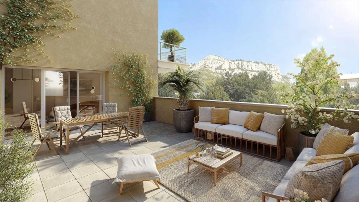 Programme neuf à TOULON — illustration non contractuelle