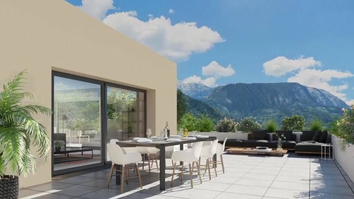 Programme neuf à NANCY-SUR-CLUSES — illustration non contractuelle