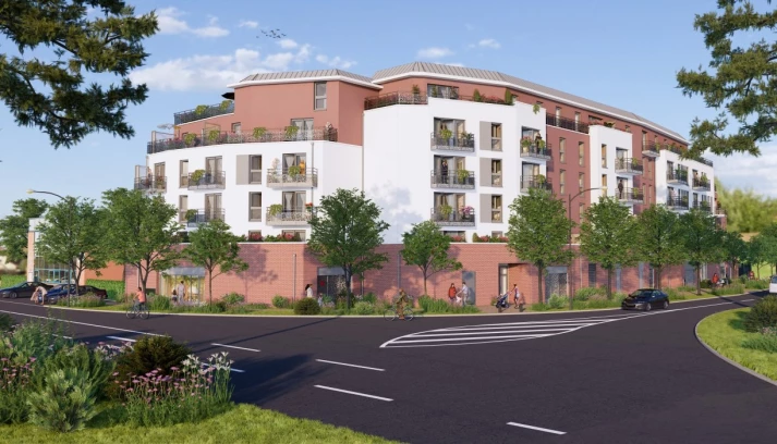 Programme neuf à SAVIGNY-LE-TEMPLE — illustration non contractuelle