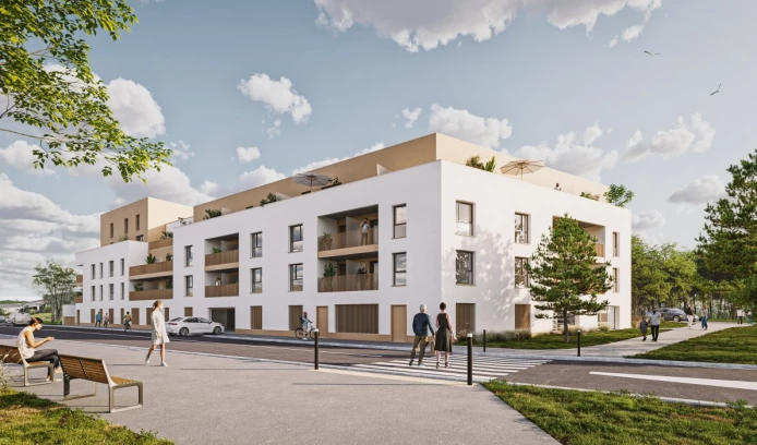 Programme neuf à PLOEMEUR — illustration non contractuelle