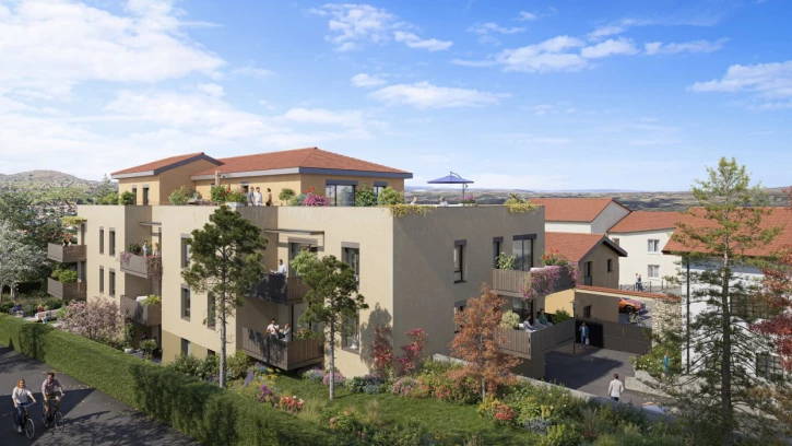 Programme neuf à CRAPONNE — illustration non contractuelle