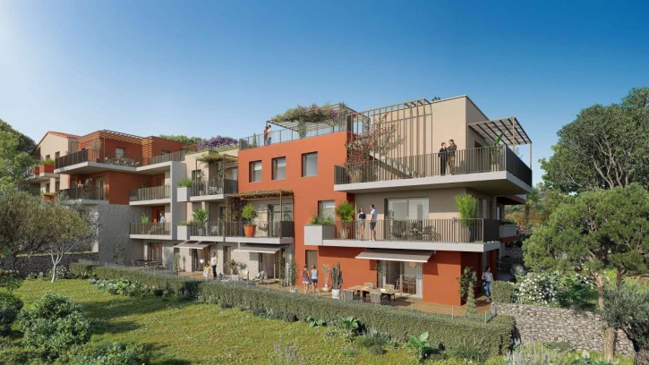 Programme neuf à ANTIBES — illustration non contractuelle