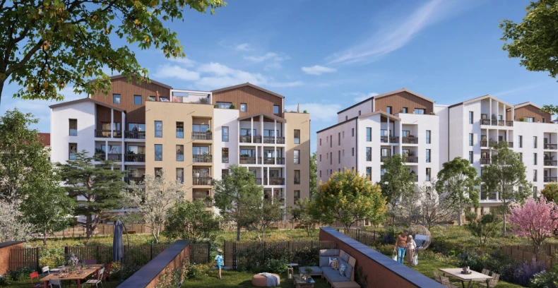 Programme neuf à DECINES-CHARPIEU — illustration non contractuelle