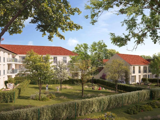 Programme neuf à LA QUEUE-EN-BRIE — illustration non contractuelle